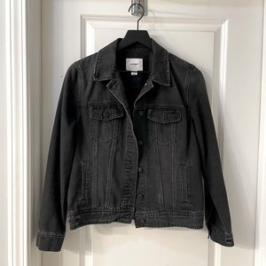 Black Denim Jacket • Old Navy